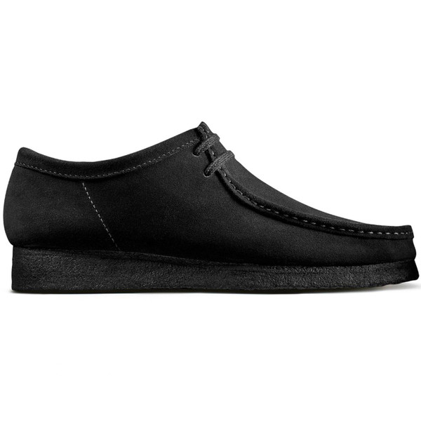 Clarks Originals Men's Mod Wallabees in Black Suede