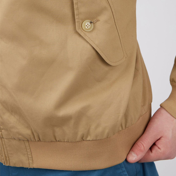 Ben Sherman Signature Harrington Jacket in Sand 1012350 310
