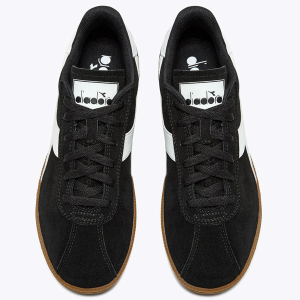 Diadora Men's Tokyo Black Suede Terrace Trainers 501.181247