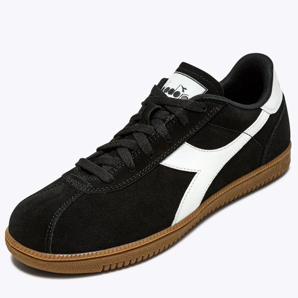 Diadora Men's Tokyo Black Suede Terrace Trainers 501.181247