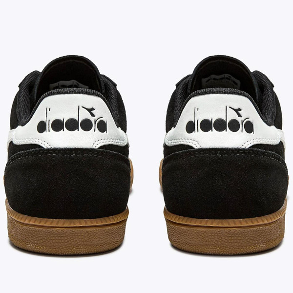 Diadora Men's Tokyo Black Suede Terrace Trainers 501.181247