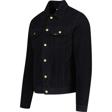 lois mens tejana needle cord truck jacket black