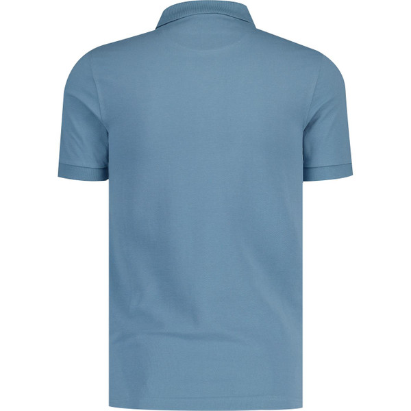 farah vintage mens blanes classic mod pique polo tshirt para blue