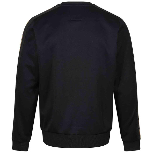 Massachusetts Tape Detail Indie Sweatshirt in Black by Luke 1977 M770351