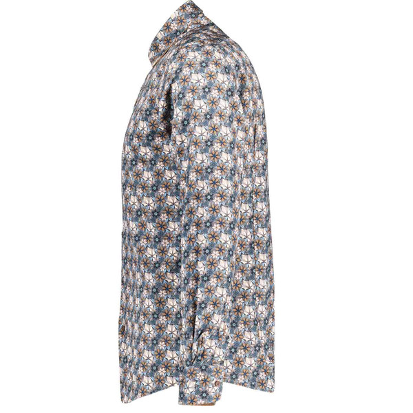 Guide London Kaleidoscope Floral Men's Smart Shirt