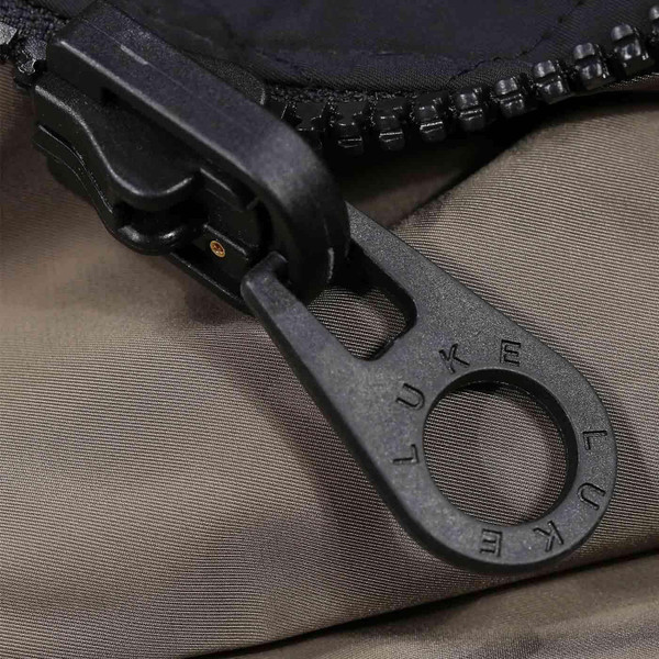 Luke 1977 Suzhou Reversible Diamond Quilted Men's Indie Bomber Jacket in Black and Mushroom