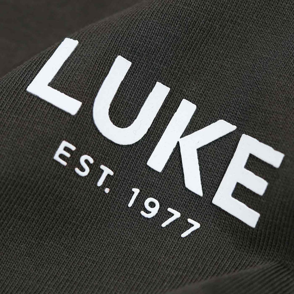 Luke Exquisite Retro Relaxed Fit T-shirt in Dark Green M760160