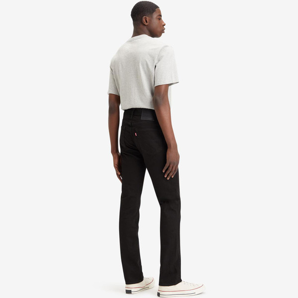 levis mens 511 slim fit retro denim jeans nightshine black