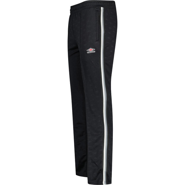 umbro mens retro knitted stripe monogram track pants black umbro mens retro knitted stripe monogram track pants black