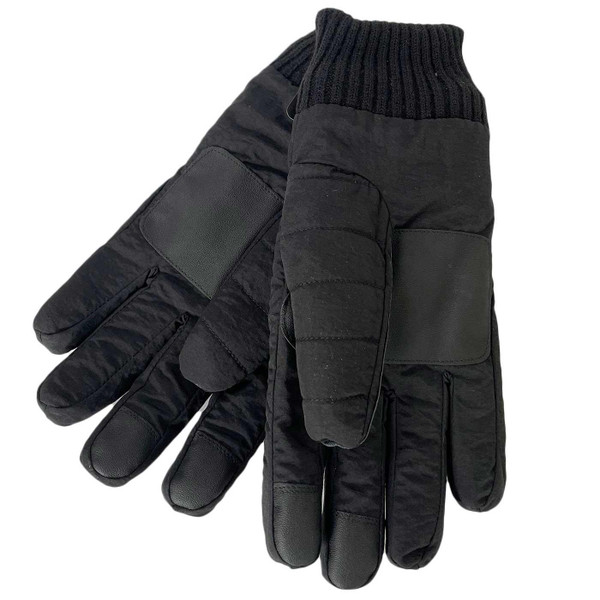 Failsworth Snowdon Retro Waterproof Padded Gloves in Black