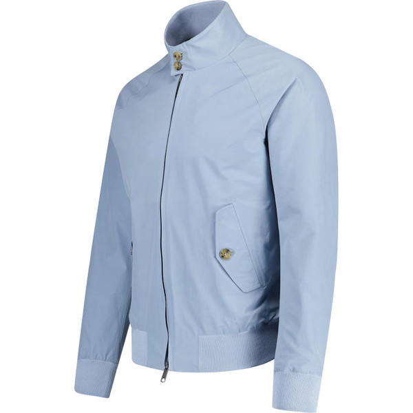 baracuta mens G9 original made in england zip harrington jacket dusty blue