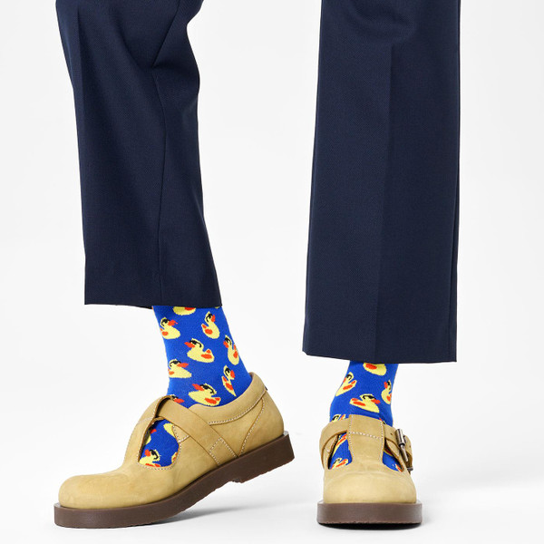 Happy Socks Men's Rubber Duck Socks in Blue P001826