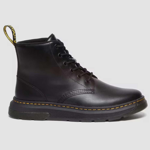 Dr Martens Crewson Black Leather Mod Chukka Boots 31672001