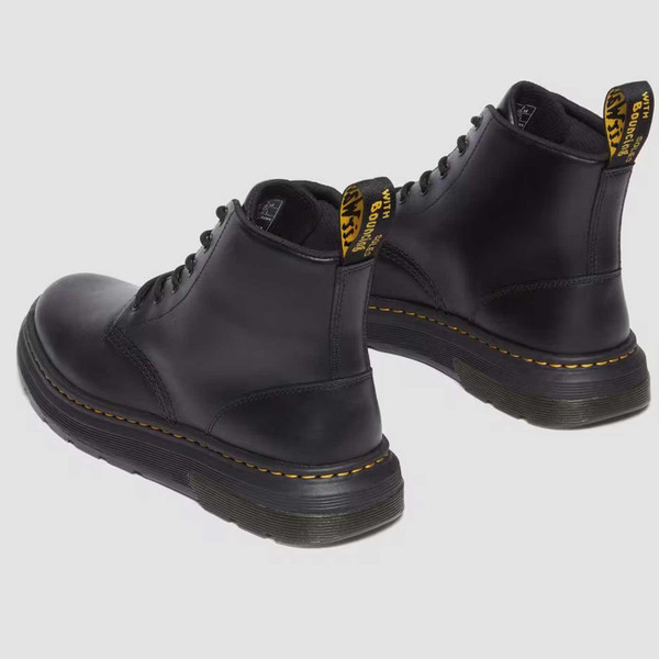 Dr Martens Crewson Black Leather Retro Chukka Boots