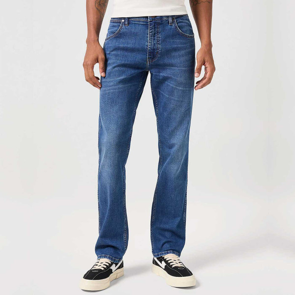 Wrangler Greensboro Medium Stretch Jeans in Dean 112350898