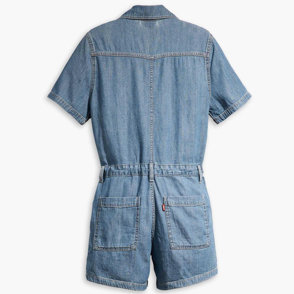 Levi's Women's Heritage Romper Playday Jumpsuit in Blue A74490000