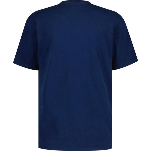 wrangler mens retro logo graphic crew neck thsirt navy