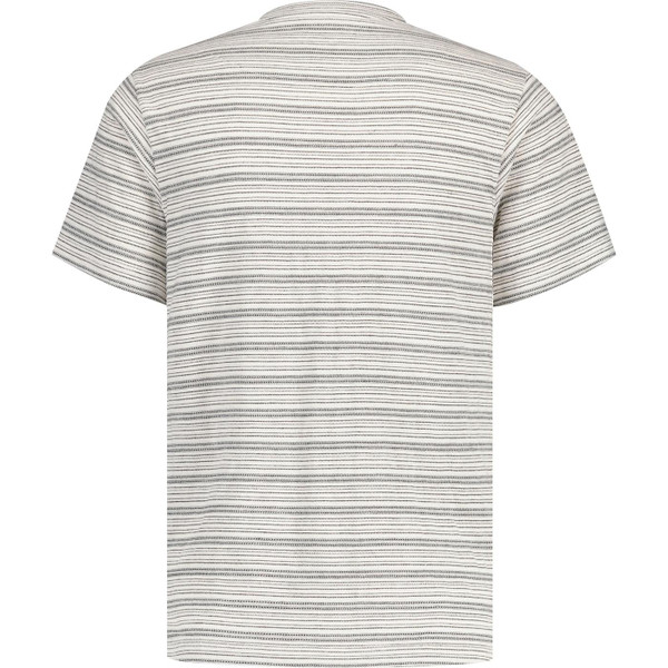 pretty green mens griggs textured stripe crew neck tshirt stone