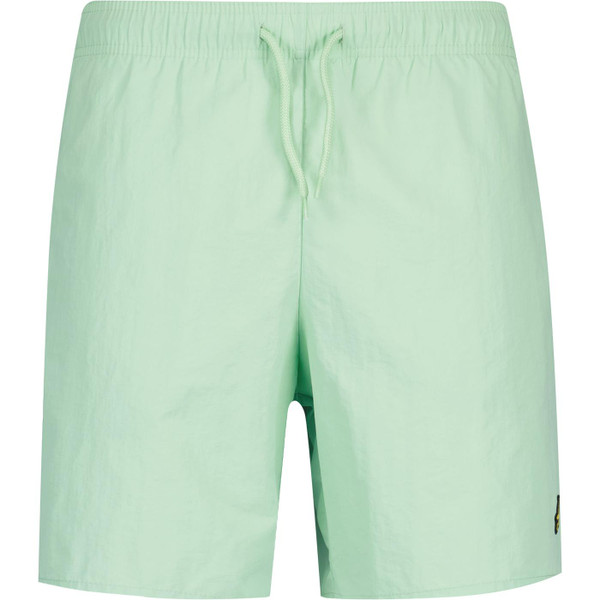lyle and scott mens classic plain drawstring swim shorts turquoise green