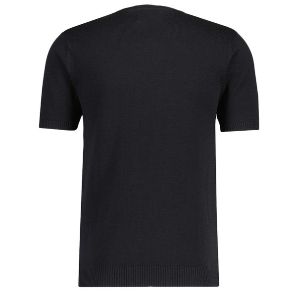 Madcap England Overlook Mod Honeycomb Knitted T-shirt in Jester Red