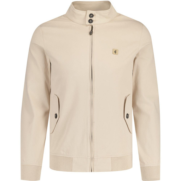 gabicci vintage mens hamilton mod lightweight harrington zip jacket oat beige