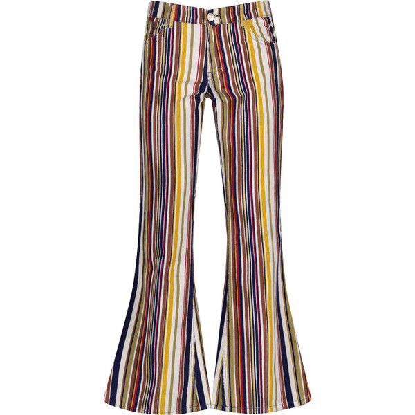 Madcap England Killer Stripe Men's Retro 70s Cord Flares Multi