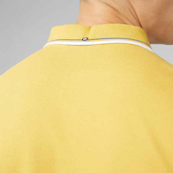 Ben Sherman Signature Tipped Mod Polo Shirt in Sunflower 0077487 461