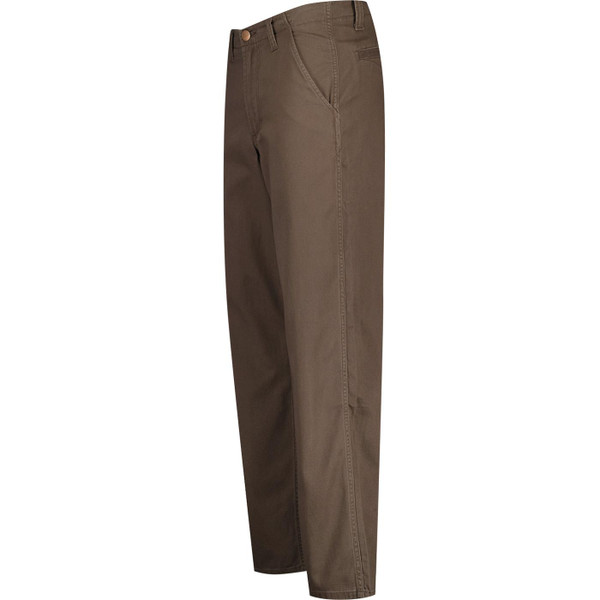 wrangler mens casey jones utility chino twill trousers bracken brown