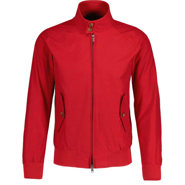 Baracuta G9 Made in England Harrington Jacket in Chili Pepper BRCPS0001 5309