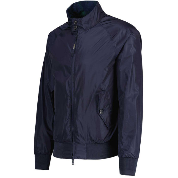 Baracuta Men's Reversible G9 Harrington in Navy and Tartan BRCPS1026 309