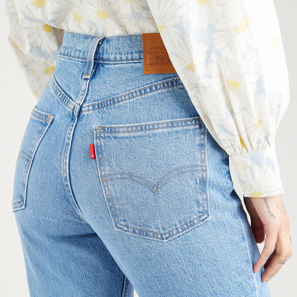 levis womens 70s high waist slim straight leg jeans marin park light blue