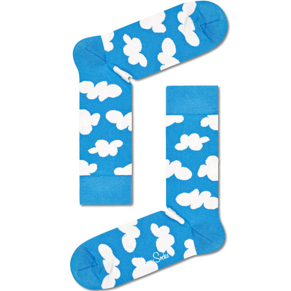 happy socks mens clouds socks blue white