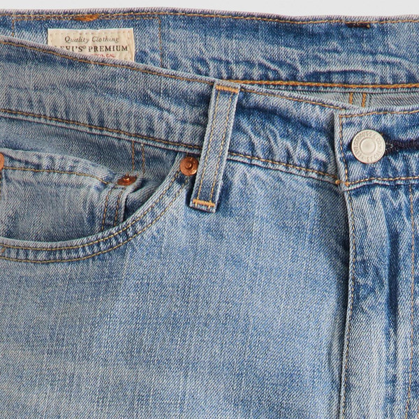 Levi's 511 Slim Lightweight Linen+ Jeans in On the Horizon Close Up
