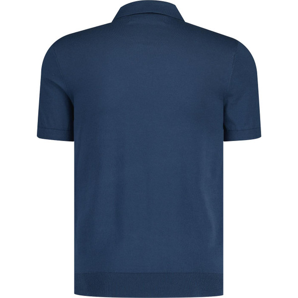 original penguin mens vertical stripe knitted polo tshirt saragasso sea