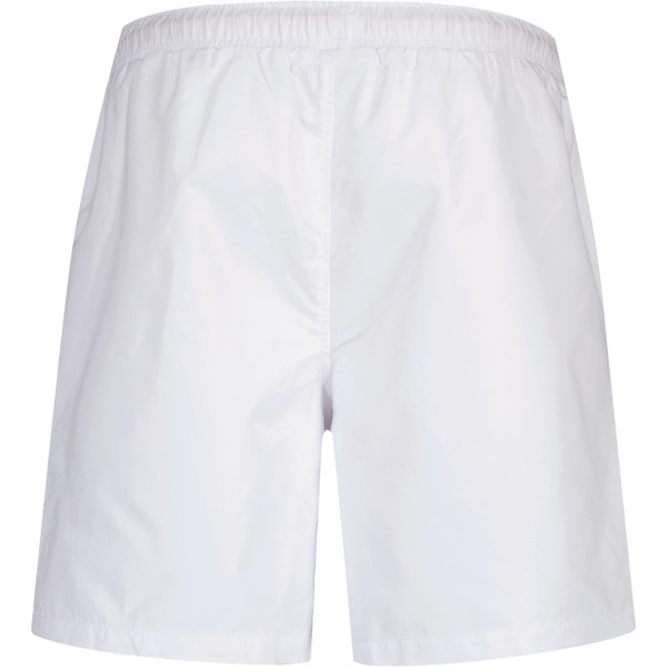 ellesse mens marinaro side stripe drawstring swim shorts white