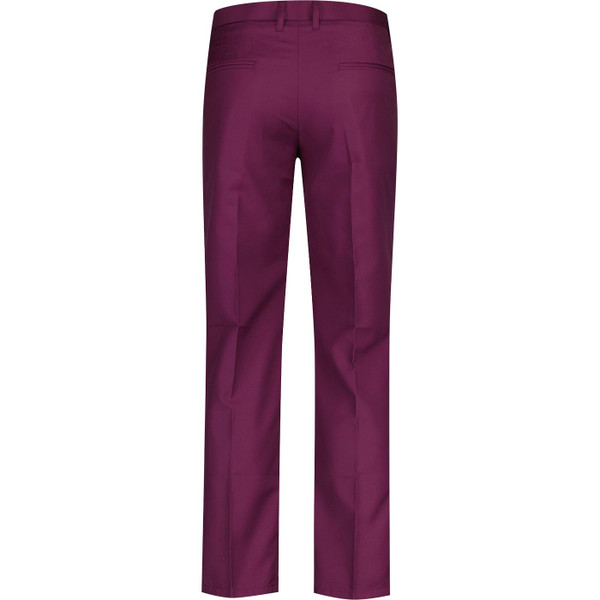 madcap england mens mod slim leg tailored suit trousers burgundy