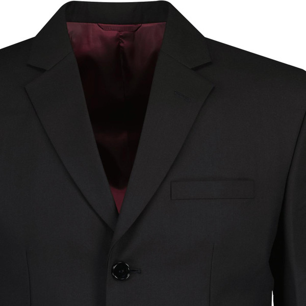 madcap england mens retro mod 3 button tailored blazer black