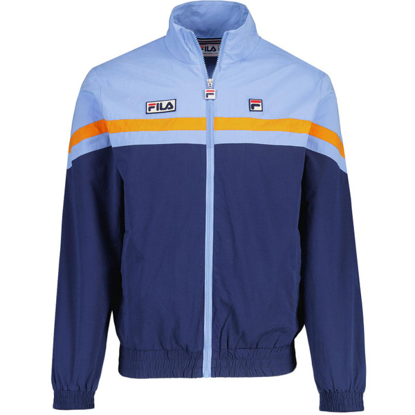 Fila Vintage Phillip Windbreaker Track Jacket Vista Blue SS25MH025 138 Mannequin