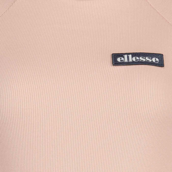 Ellesse Abel Retro 1980s Ribbed Body Suit in Pink