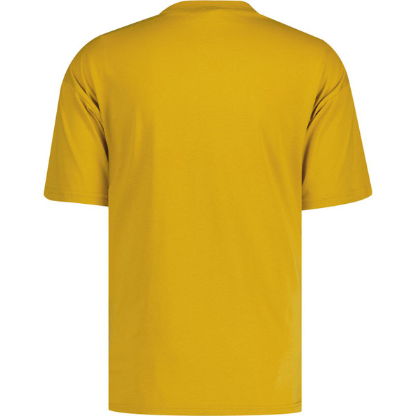 umbro mens umbro x gio-goi retro 90s logo crew neck tshirt mustard yellow