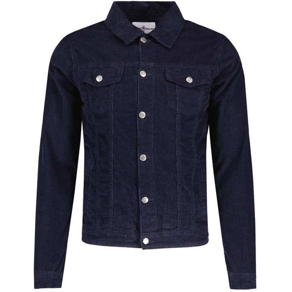 Madcap England Woburn Mod Cord Western Jacket in Navy MC512 