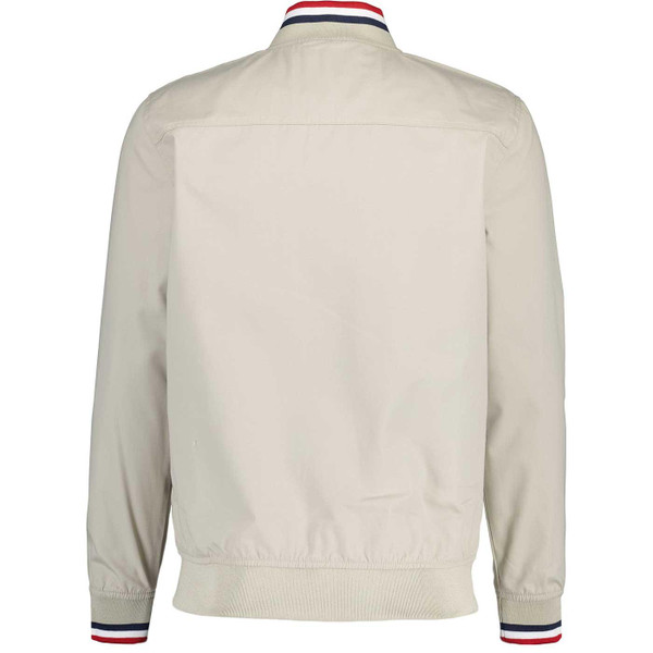 Lambretta Mod Triple Tipped Monkey Jacket in Stone, Red and White SS1626