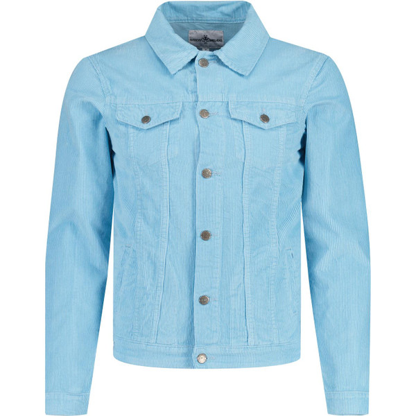 madcap england mens woburn cord trucker jacket air blue