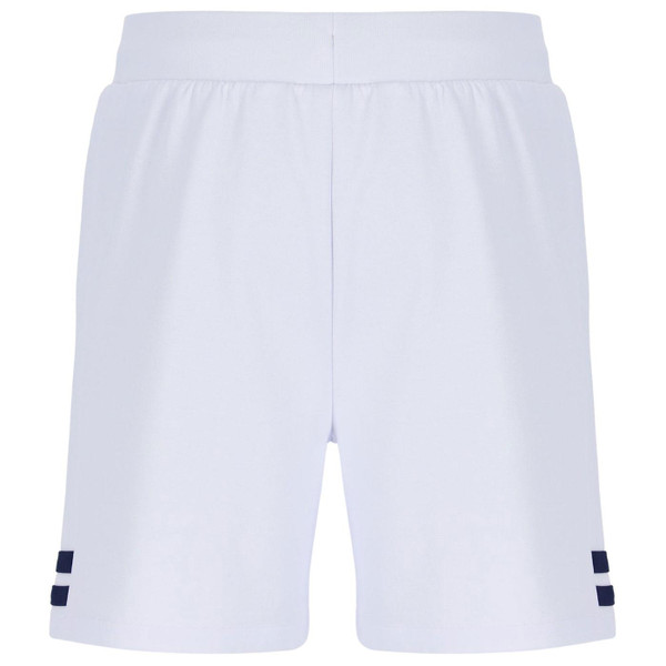 Sergio Tacchini New Orion Retro Shorts in White Back Photo