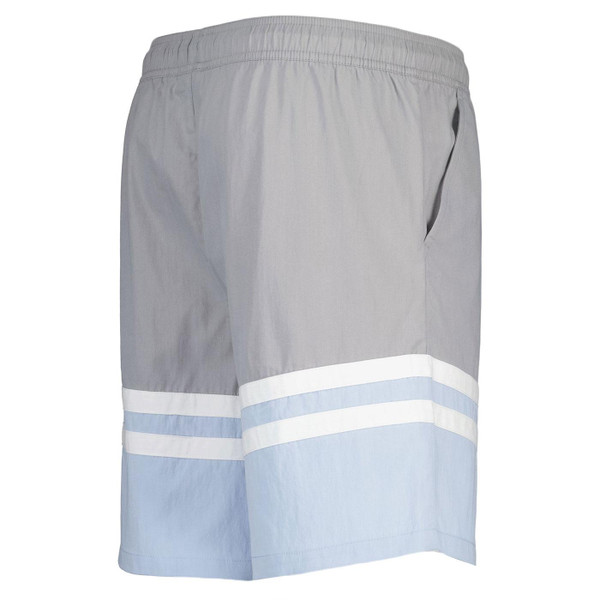 Ellesse Metuli Retro 80s Colour Block Swim Shorts in Grey Side Photo 2