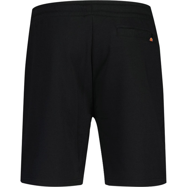 ellesse mens silvan drawstring logo fleece sweat shorts black