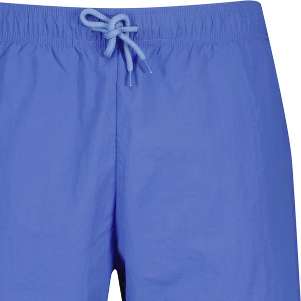 lyle and scott mens classic plain coloured drawstring swim shorts dandy blue
