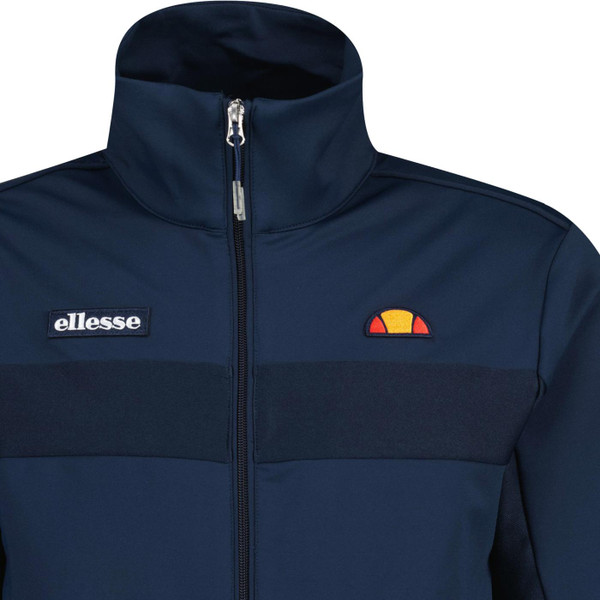 ellesse mens riminali live forever 90s zip track top navy
