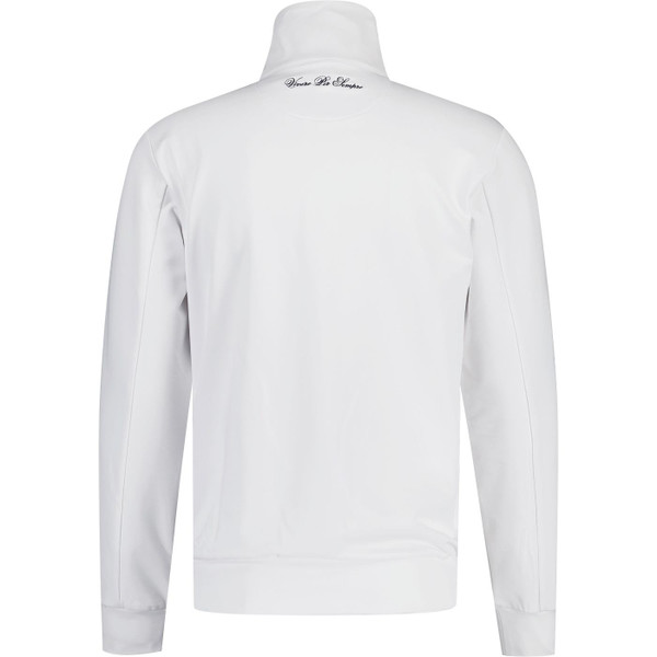 ellesse mens riminali live forever 90s zip track top white