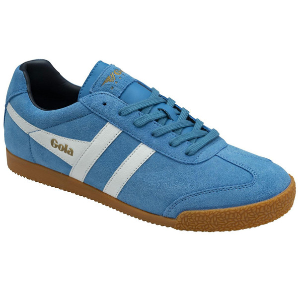 Gola Classics Harrier Men's Trainers in Santorini Blue Main Photo Gola Classics Harrier Men's Trainers in Santorini Blue Main Photo